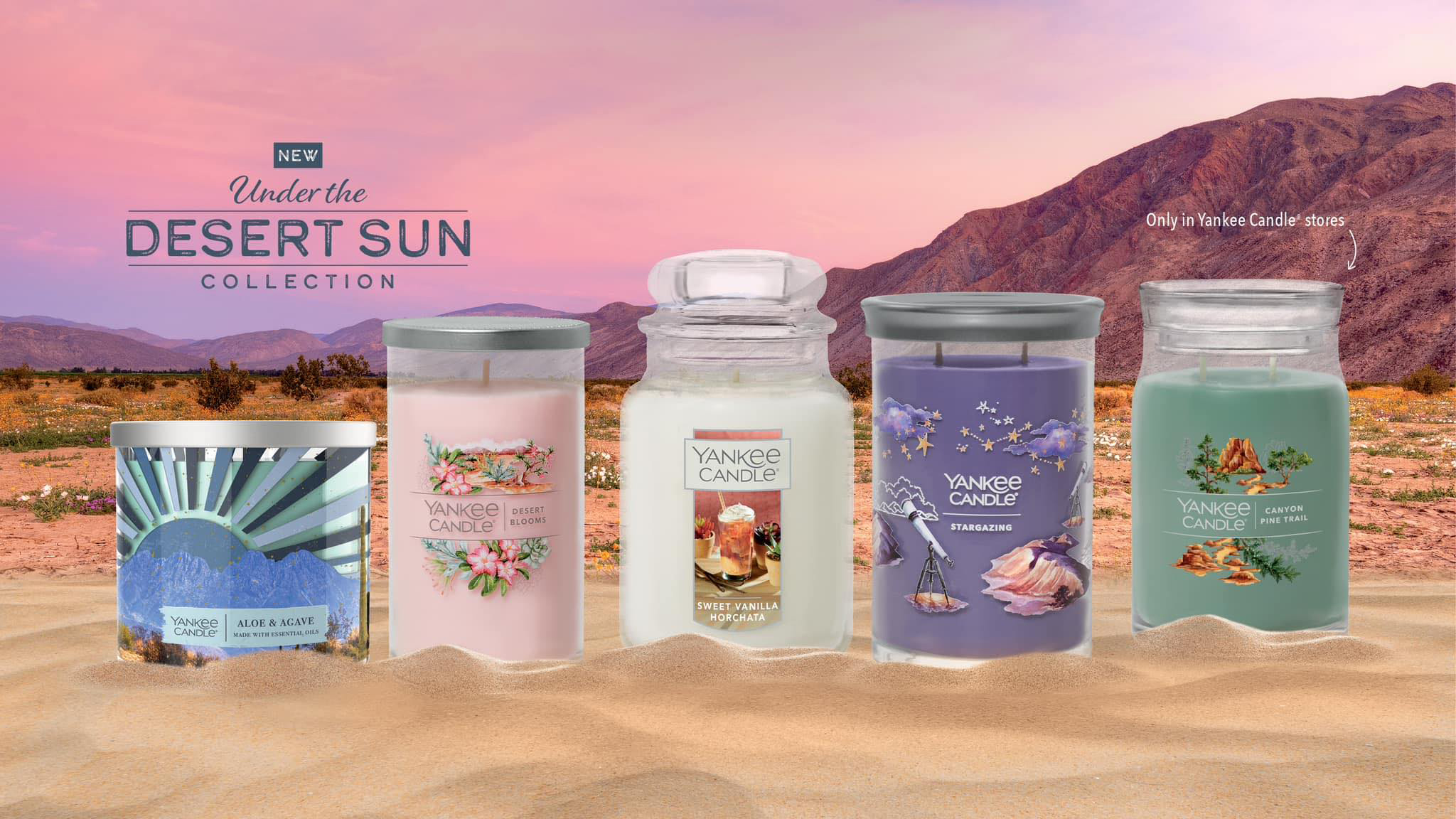 Under the Desert Sun — Yankee Candle collection