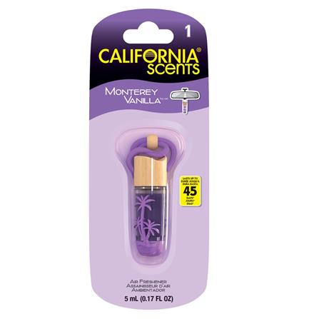 California Scents Car Air Freshener Hanging Vail | Monterey Vanilla