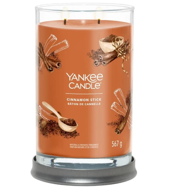 Yankee Candle Signature Scented Candle | Cinnamon Stick Large Tumbler Candle