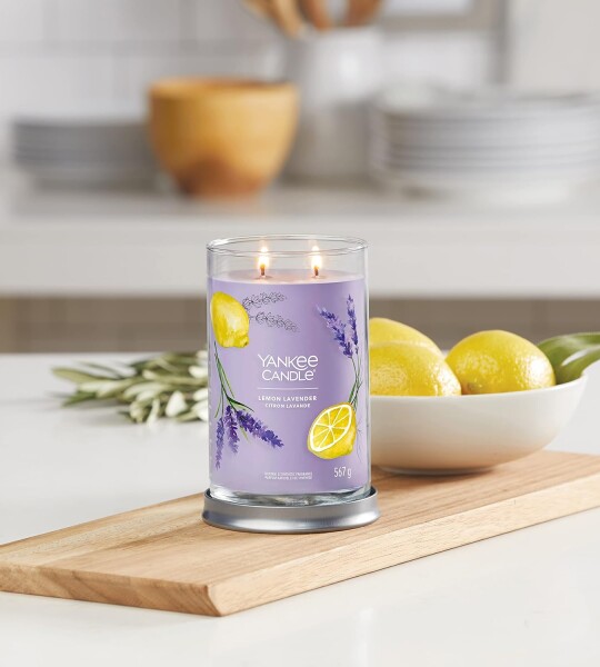 Yankee Candle Signature Scented Candle | Lemon Lavender Large Tumbler Candle