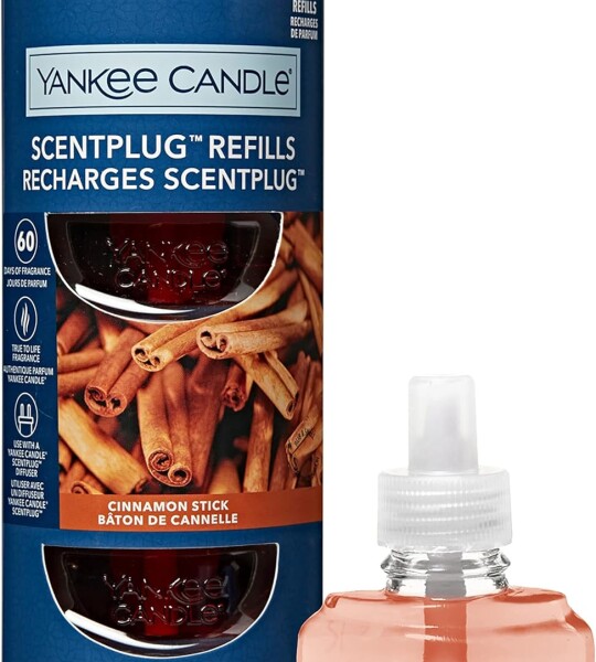 Yankee Candle Electric Scent Plug Fragrance Refill - Cinnamon Stick 2 X 18.5ml