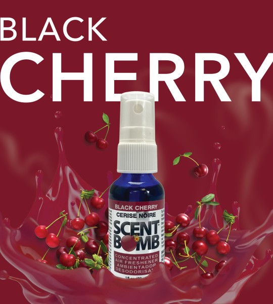 Scent Bombs Concentrated Air Fresheners 30ml - Black Cherry