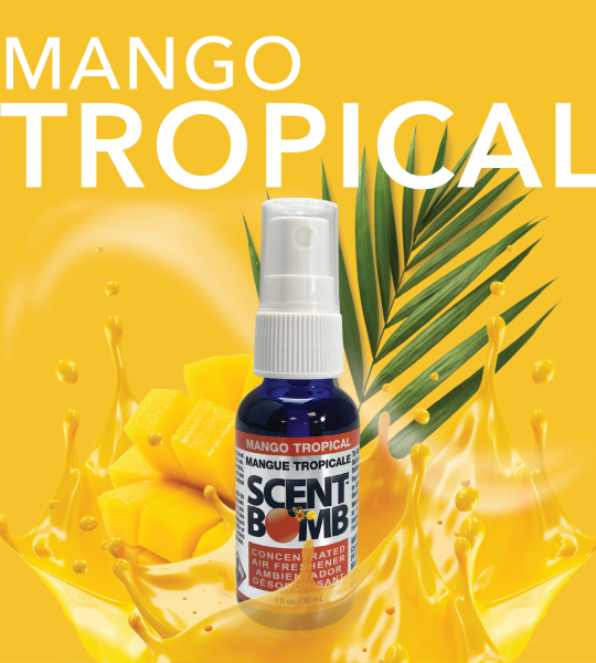 Scent Bombs Concentrated Air Fresheners 30ml - Mango Tropical