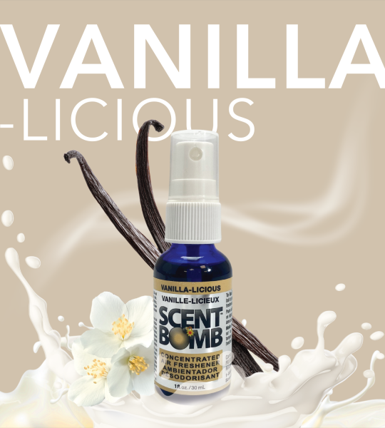 Scent Bombs Concentrated Air Fresheners 30ml - Vanilla-licious
