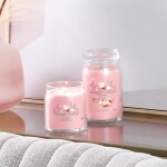 Yankee Candle Signature Scented Candle | Pink Sands Medium Jar Candle with Double Wicks