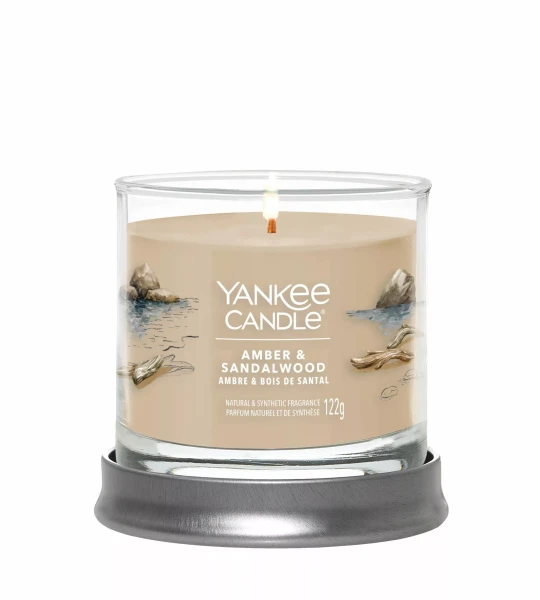 Yankee Candle Signature Small Tumbler Amber Sandalwood