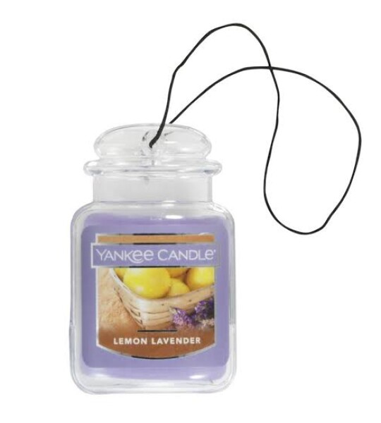 Yankee Candle Lemon Lavender Ultimate Car Jar Air Freshener