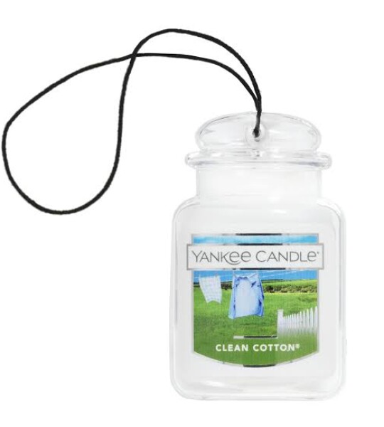 Yankee Candle Clean Cotton Ultimate Car Jar Air Freshener