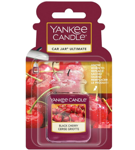 Yankee Candle Black Cherry Ultimate Car Jar Air Freshener