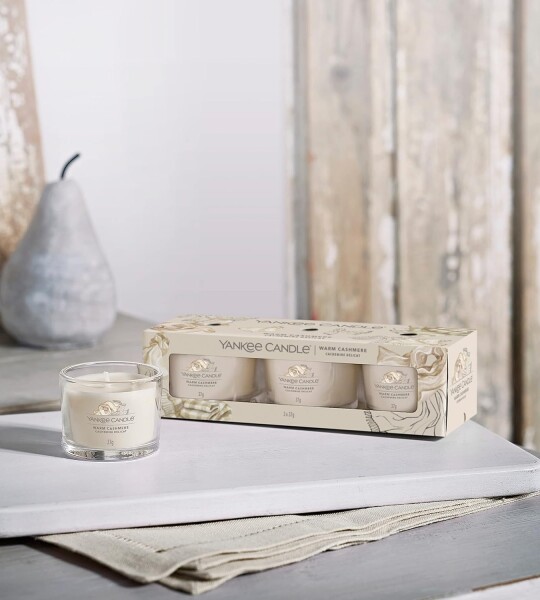 Yankee Candle Scented Candles Gift Set | Warm Cashmere Filled Votive Candles